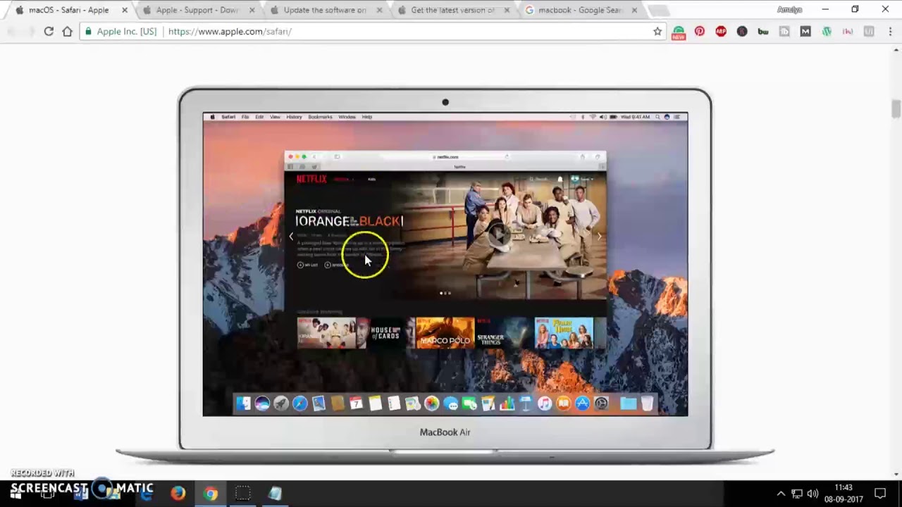 download latest version of safari for mac os x